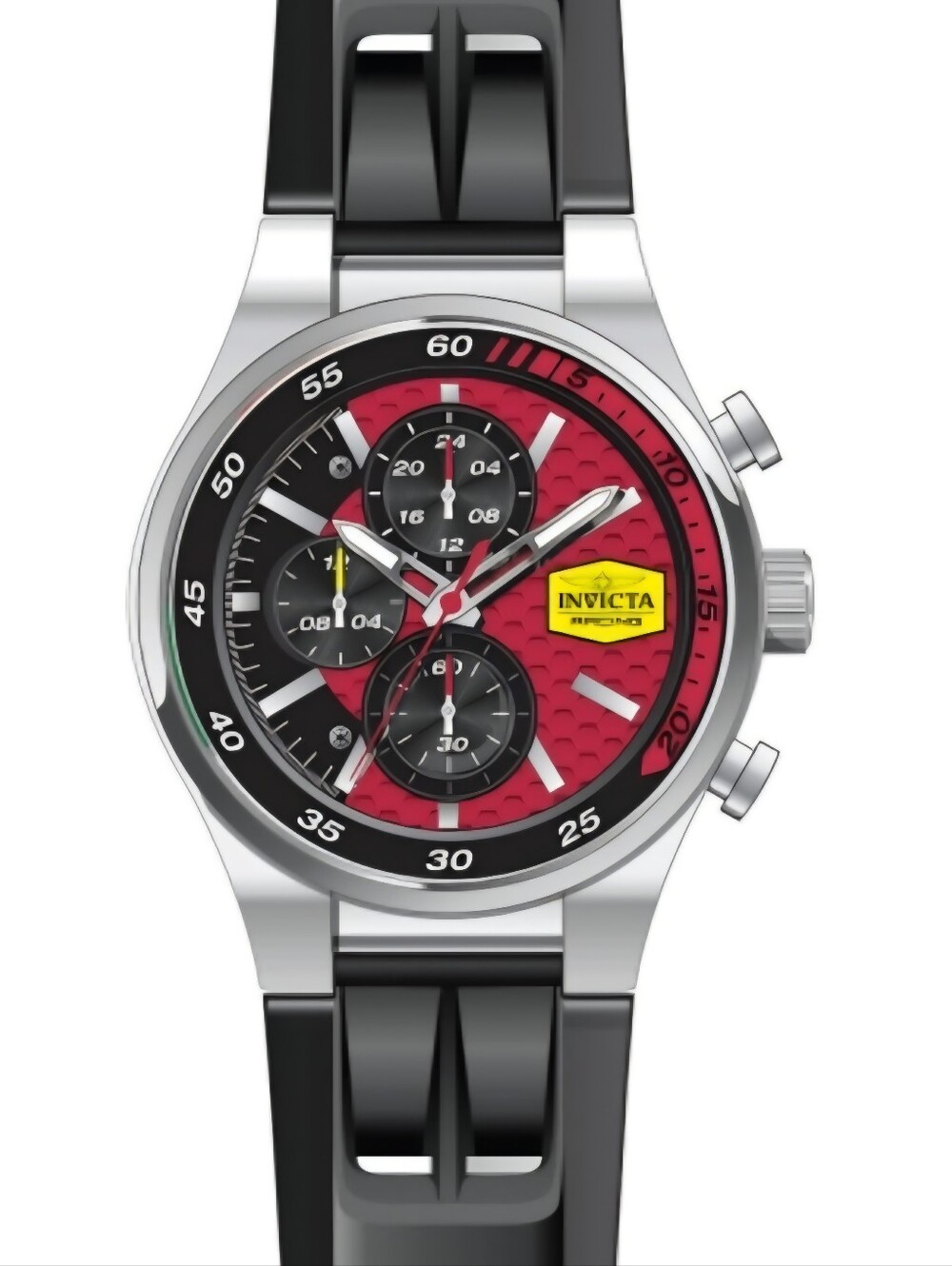 Invicta Racing Chronograph 44mm Model 47739 Red / Black ( NIB ) - Picture 4 of 9